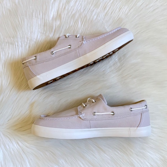 Timberland Union Wharf Light Grey Canvas Boat Shoe - Picture 6 of 8